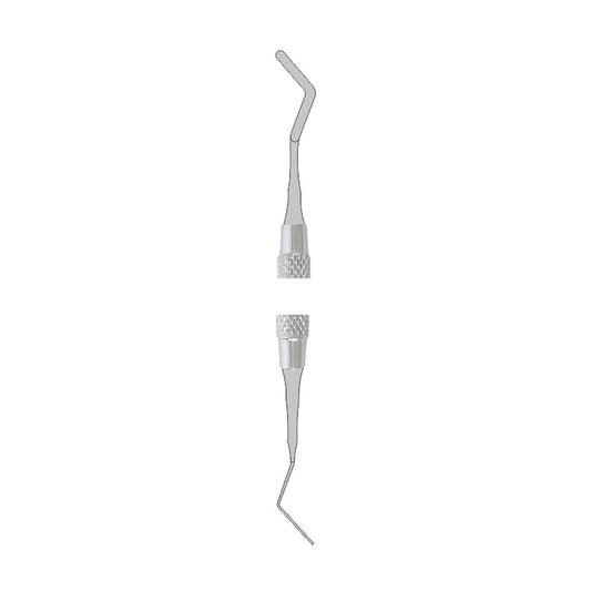 Both 2 mm working ends of Heidemann spatula No. 1