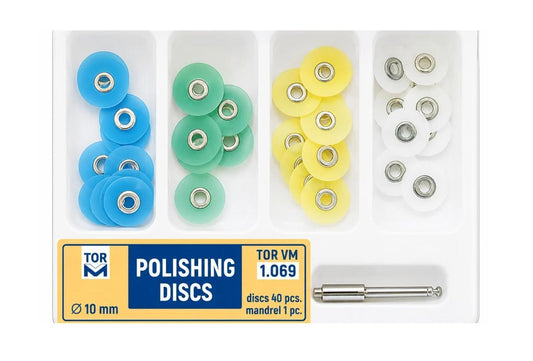 Polishing Discs diameter 10 mm, 40 pcs.