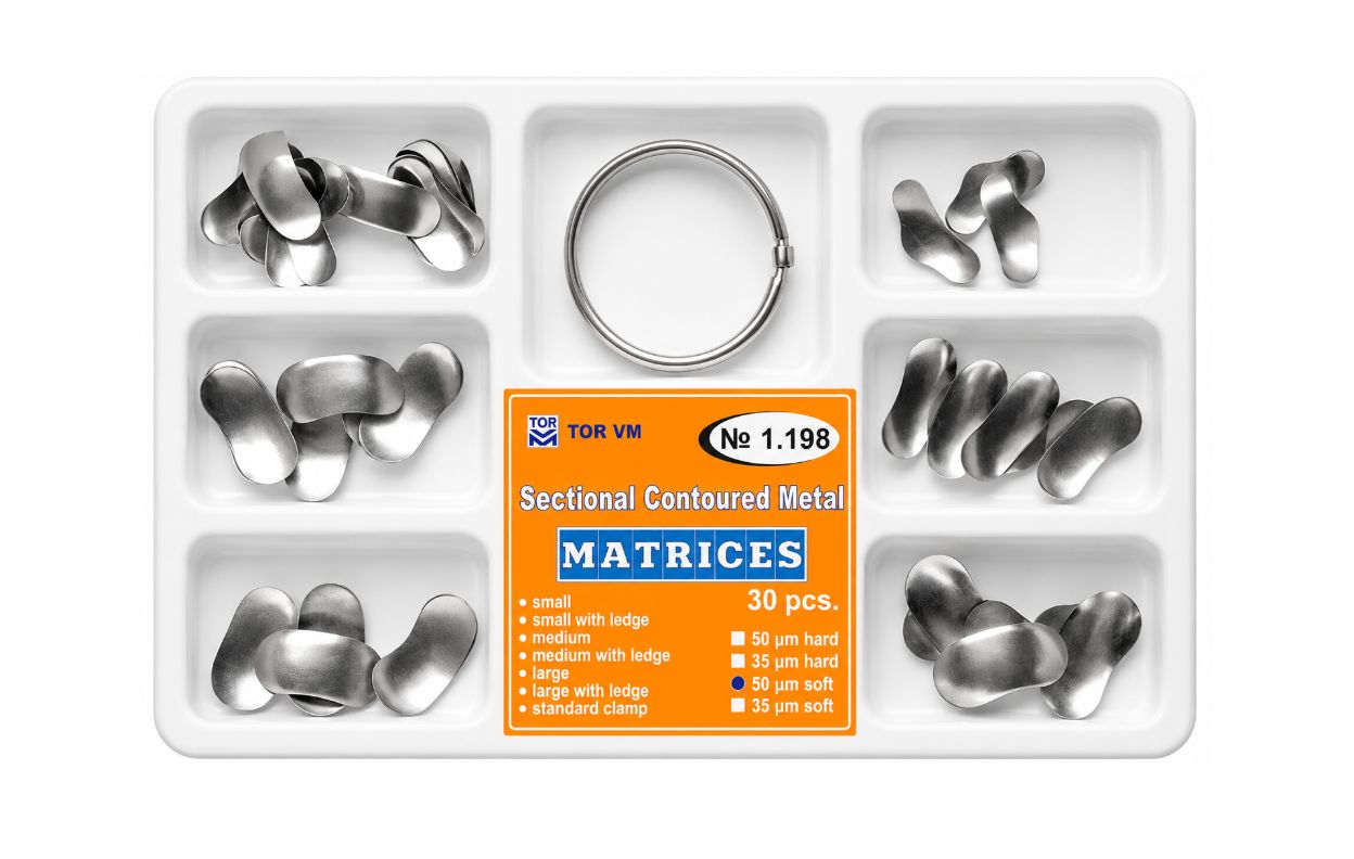 TOR sekcinės kontūruotos metalinės matricos Nr. 1.198 (30 vnt.)